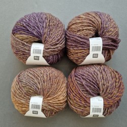 Rico Creative Melange Chunky - 027 Brown-Lilac