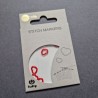 Tulip Stitch Markers Red Hearts S