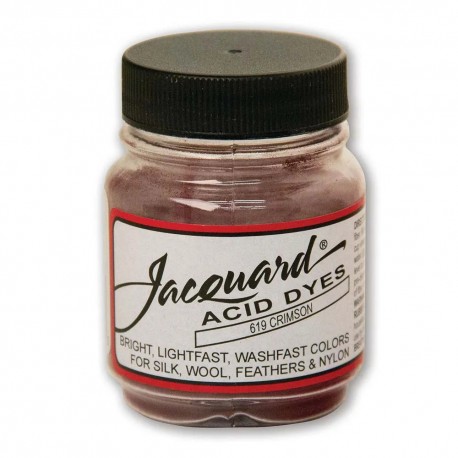 Фарбник для пряжі Jacquard Acid Dye - 619 Crimson, 14г