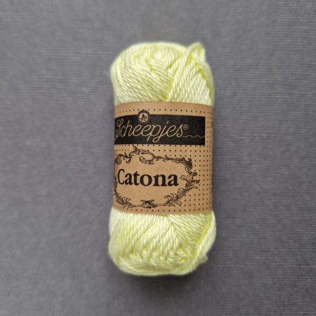 Scheepjes Catona 10g - 100 Lemon Chiffon