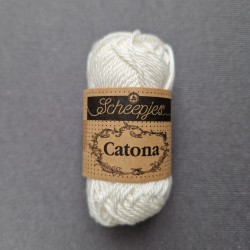 Scheepjes Catona 10g - 105 Bridal White