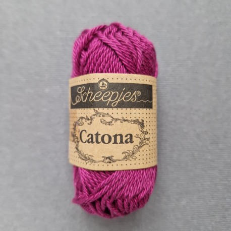 Scheepjes Catona 10g - 128 Tyrian Purple