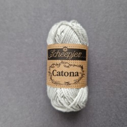 Scheepjes Catona 10g - 172 Light Silver