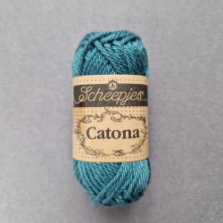 Scheepjes Catona 10g - 391 Deep Ocean Green