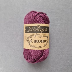 Scheepjes Catona 10g - 394 Shadow Purple