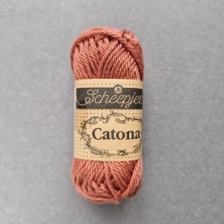 Scheepjes Catona 10g - 504 Brick Red