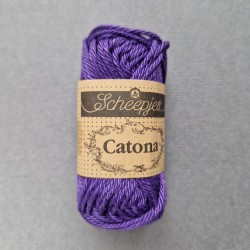 Scheepjes Catona 10g - 521 Deep Violet