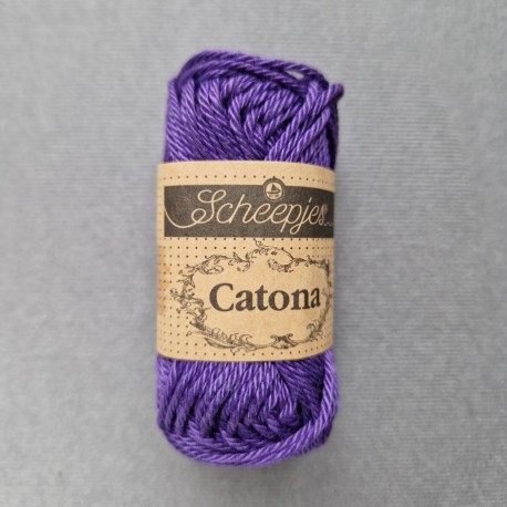 Scheepjes Catona 10g - 521 Deep Violet