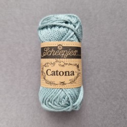 Scheepjes Catona 10g - 528 Silver Blue