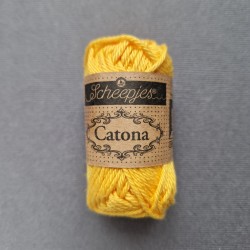 Scheepjes Catona 25г - 208 Yellow Gold