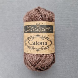 Scheepjes Catona 25г - 507 Chocolate