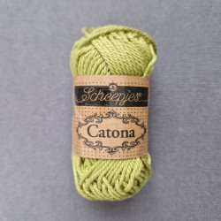 Scheepjes Catona 25г - 512 Lime