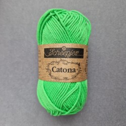 Scheepjes Catona 25г - 602 Neon Green