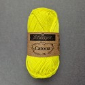 Scheepjes Catona 50г - 601 Neon Yellow