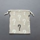 Mini Ozevi project bag, question mark