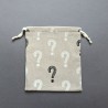 Mini Ozevi project bag, question mark