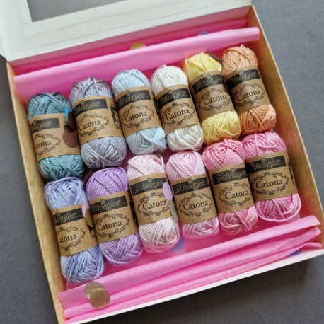 Scheepjes Catona Set 'Lace' (12 pcs)