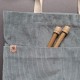 Knitter's bag, velvet