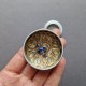 Set of stitch markers (30 gold + 1 main purple)