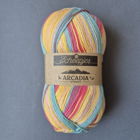 Scheepjes Arcadia Striped - 916 Wildflower