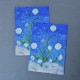 Charity postacard "Snowdrops"