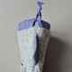 Boucle fabric Bag Fluffy Cat Violet