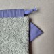 Boucle fabric Bag Fluffy Cat Violet