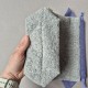 Handmade cotton boucle fabric Cat Bag M Lavender