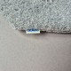 Boucle fabric Bag Fluffy Cat Violet