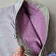Fabric Purr-Bag Lilac