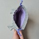 Handmade cotton boucle fabric Rabbit Bag Mini