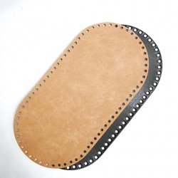 Hamanaka faux-leather bag sole (beige)