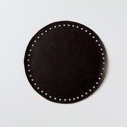 Hamanaka faux-leather bag sole (small/black)