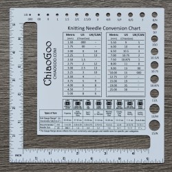 ChiaoGoo Needle Gauge