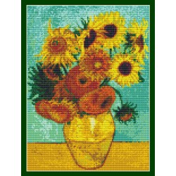 Simy's Studio Embroidery Kit - Van Gogh "Sunflowers"