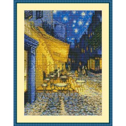Simy's Studio Embroidery Kit - Van Gogh "Café Terrace at Night"