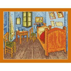 Simy's Studio Embroidery Kit - Van Gogh "Bedroom in Arles"