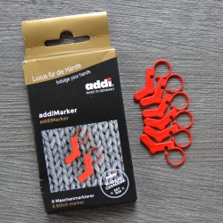 Set of Addi Sock Stitch Markers (6 items)
