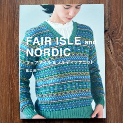 Японская книга "Fair Isle and Nordic"