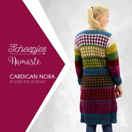 Scheepjes Crochet pattern cardigan Nora